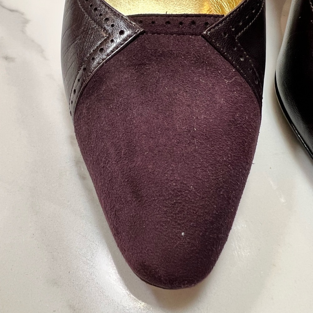 Bruno Magli Women's Dark Purple Heels. Size 6 - Picture 4 of 12
